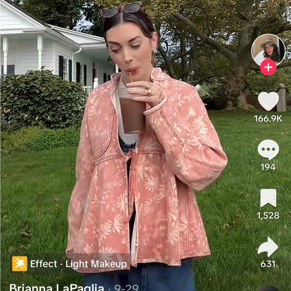 Free People Lua Bed Jacket XS - Picture 5 of 10